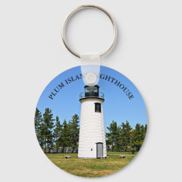 Plum Island Lighthouse, MA Schlüsselanhänger