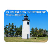 Plum Island Lighthouse, Massachusetts Flex Magnet (Horizontal)