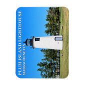 Plum Island Lighthouse, Massachusetts Flex Magnet (Vertikal)
