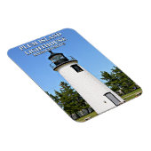Plum Island Lighthouse, Massachusetts Flex Magnet (Rechte Seite)