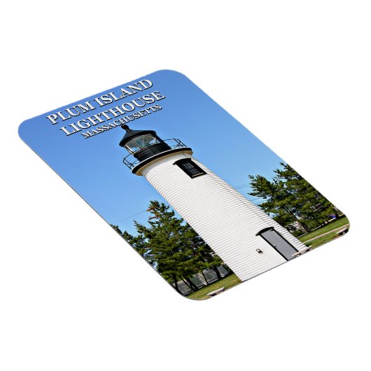 Plum Island Lighthouse, Massachusetts Flex Magnet (Rechte Seite)