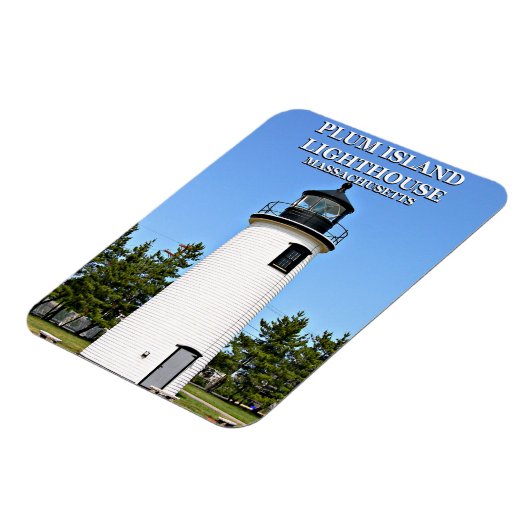 Plum Island Lighthouse, Massachusetts Flex Magnet (Linke Seite)
