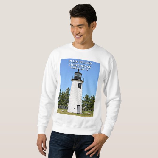 Plum Island Lighthouse, Massachusetts Sweatshirt (Vorne ganz)