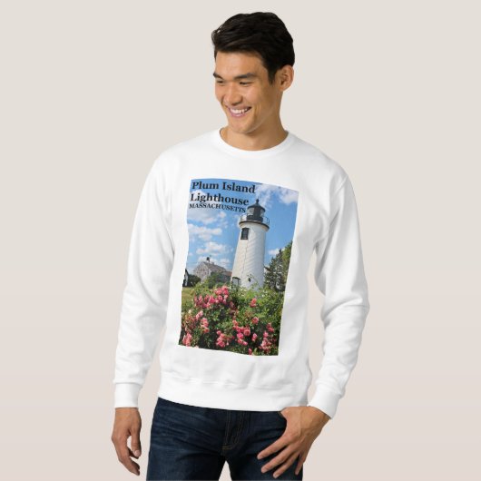 Plum Island Lighthouse, Massachusetts Sweatshirt (Vorne ganz)