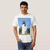 Plum Island Lighthouse, Massachusetts T - Shirt (Vorne ganz)