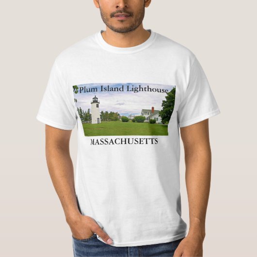 Plum Island Lighthouse, Massachusetts T - Shirt (Vorderseite)