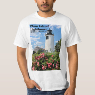 Plum Island Lighthouse, Massachusetts T - Shirt