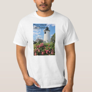 Plum Island Lighthouse, Massachusetts T - Shirt