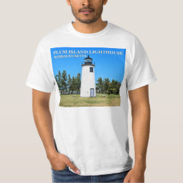 Plum Island Lighthouse, Massachusetts T - Shirt