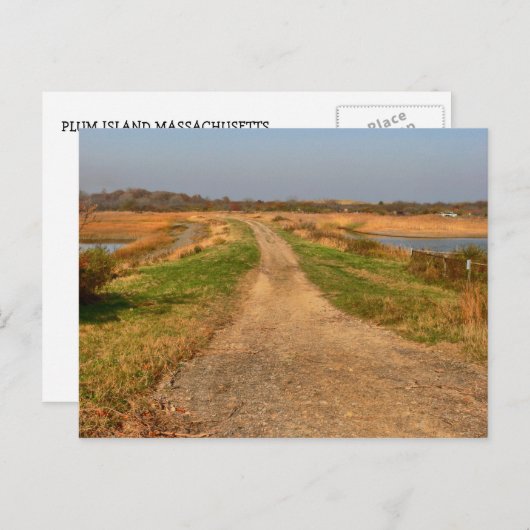 Plum Island Postcard Postkarte (Vorne/Hinten)