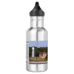 Plum Island Rücken Bereich Lichtflasche Edelstahlflasche