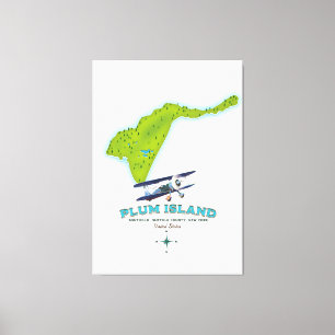 Plum Island, Southold Suffolk Landkreis, New York  Leinwanddruck