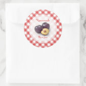 Plum-Jam Aufkleber (Tasche)