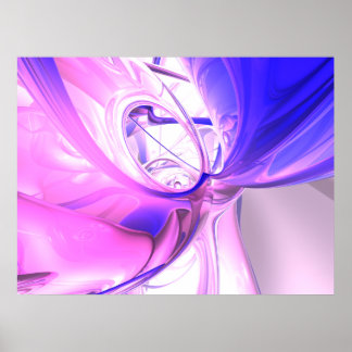 Plum Juices Abstrakt Poster