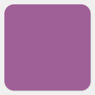 Plum Large Quadratischer Aufkleber