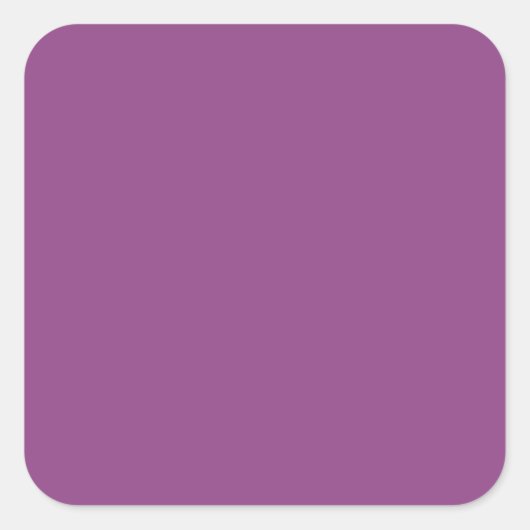 Plum Large Quadratischer Aufkleber (Vorderseite)