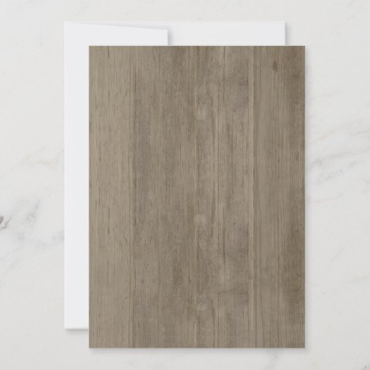 Plum Lila Blumenlampen Rustikale Babydusche Einladung (Rückseite)