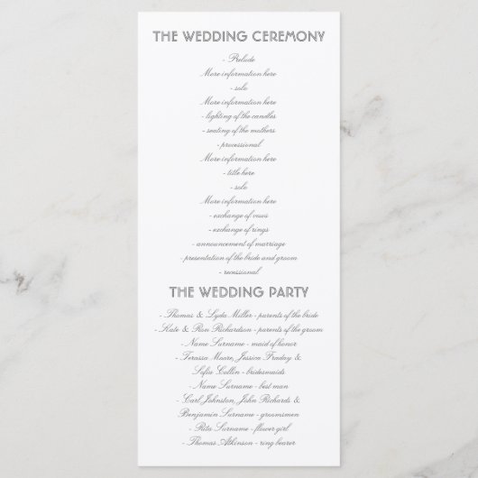 Plum Lila Boho Wasserfarben Blumenprogramme Programm (Rückseite)