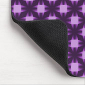 Plum Lila Daring Disks Mousepad (Ecke)