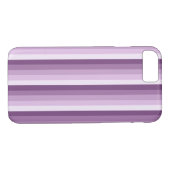 Plum lila Schattenstreifen Case-Mate iPhone Hülle (Rückseite (Horizontal))