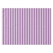 Plum lila Schattenstreifen Tischdecke (Vorderseite (Horizontal))