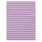 Plum lila Schattenstreifen Tischdecke (Vorderseite)