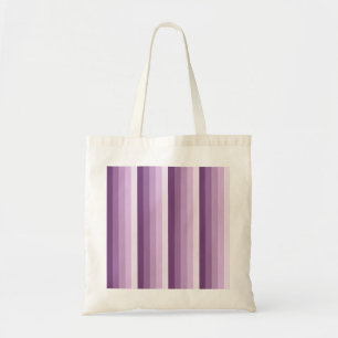 Plum lila Schattenstreifen Tragetasche