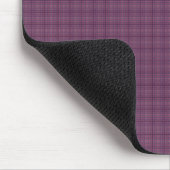 Plum Lila Squares Mousepad (Ecke)