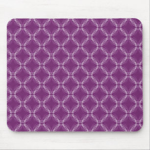 Plum Lila Uptown Elegance Mousepad
