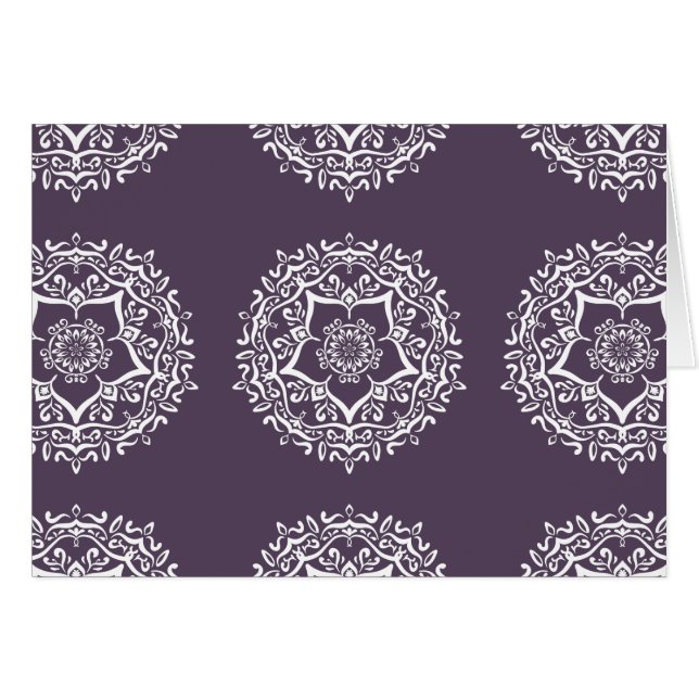 Plum Mandala (Vorderseite (Horizontal))