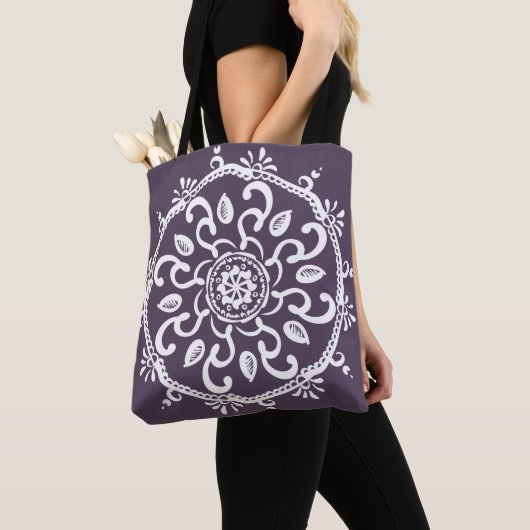 Plum Mandala Tasche (Von Nahem)