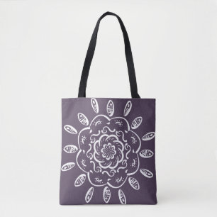 Plum Mandala Tasche