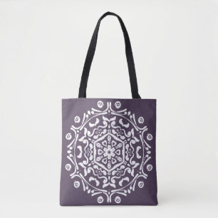 Plum Mandala Tasche