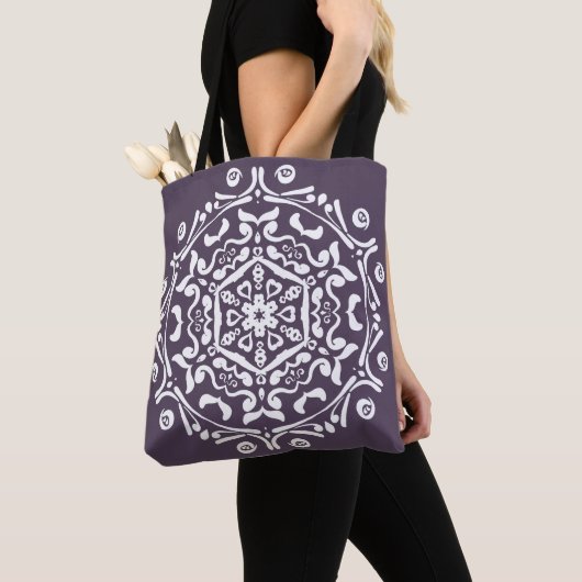 Plum Mandala Tasche (Von Nahem)