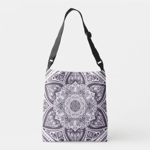 Plum Mandala Tragetaschen Mit Langen Trägern