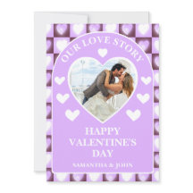 Plum Mauve Celestial Hearts Valentine’s Gift Photo