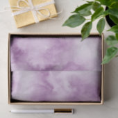 Plum Mauve Watercolor Abstrakt Seidenpapier (Geschenk)