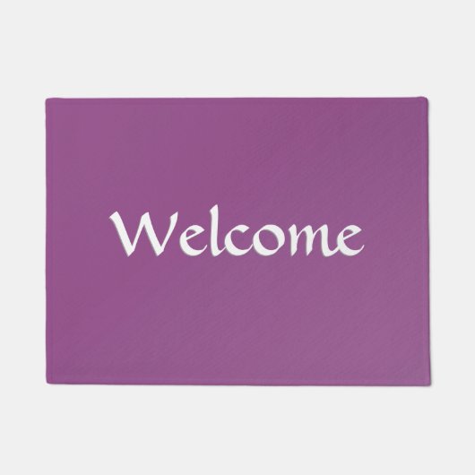 Plum Nice Fußmatte (Vorderseite)