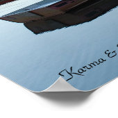 Plum Orchard Lake by Karma & Effect Fotograix Poster (Ecke)