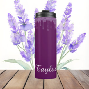 Plum Perfection Glitzer - Bezeichnung Thermal Tumb Thermosbecher