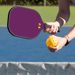 Plum Personalisiert Mit Monogramm Pickleball Schläger