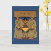 "Plum Pudding", by Maxfield Parrish Karte (Gelbe Blume)