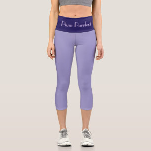"PLUM PURRFRCT" Maßgeschneiderte hochtaillierte Ca Capri Leggings