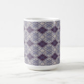 PLUM RAUTE STRICK Tal Weiße Tasse (Mittel)