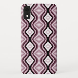 Plum Red Diamond Pattern Case-Mate iPhone Hülle