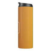 Plum Sunset - Monogramm Gradient Thermosbecher (Nach rechts gedreht)