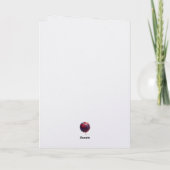 Plum Sweet Valentines Karte (Rückseite)