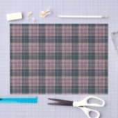 Plum tartan seidenpapier (Handwerk)