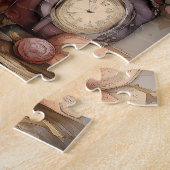 Plum Whimsy: Lila Eule-Lachen Puzzle (Seite)