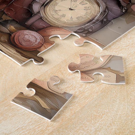 Plum Whimsy: Lila Eule-Lachen Puzzle (Seite)